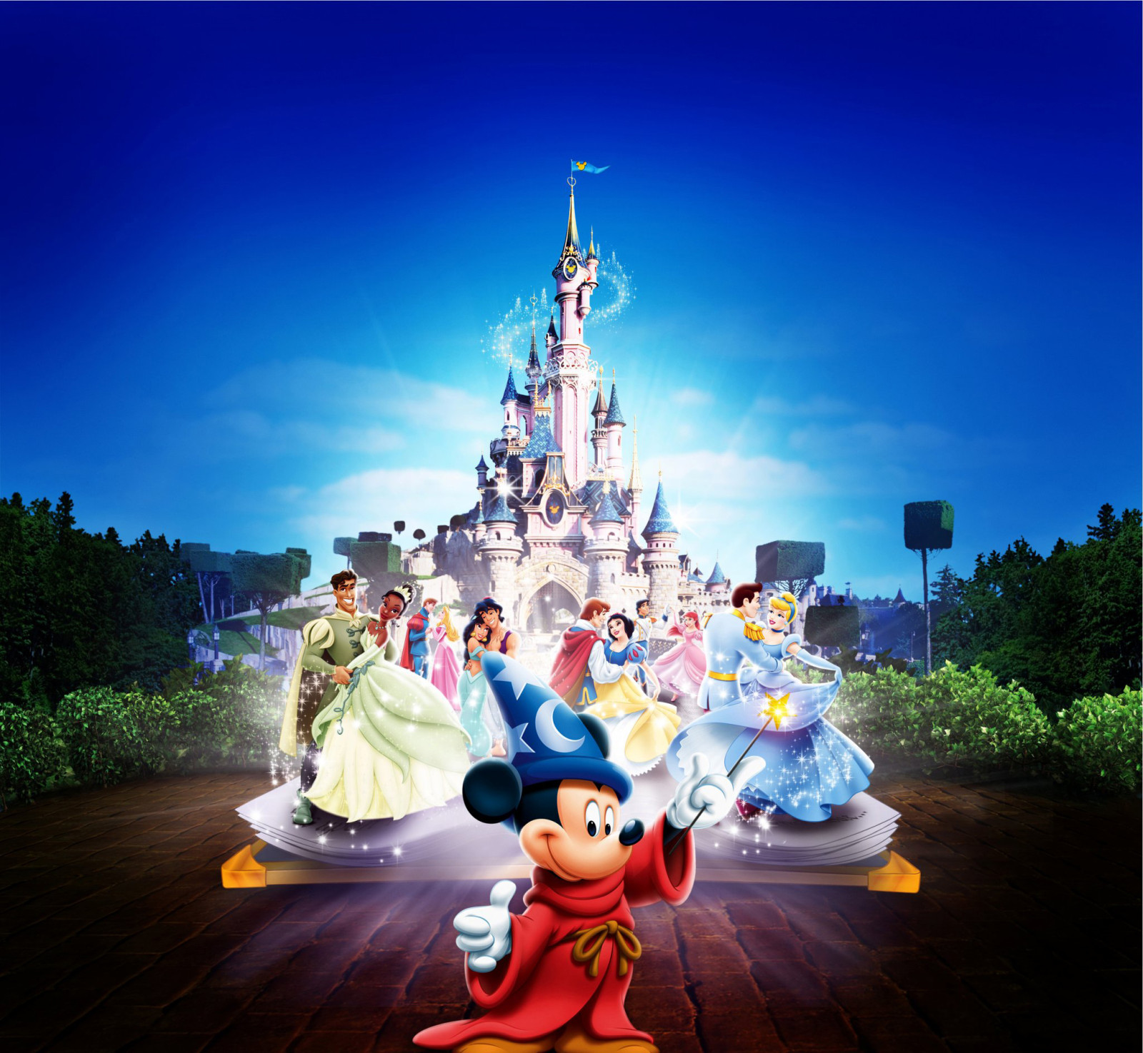 Romantik am Schloss in Disneyland Paris