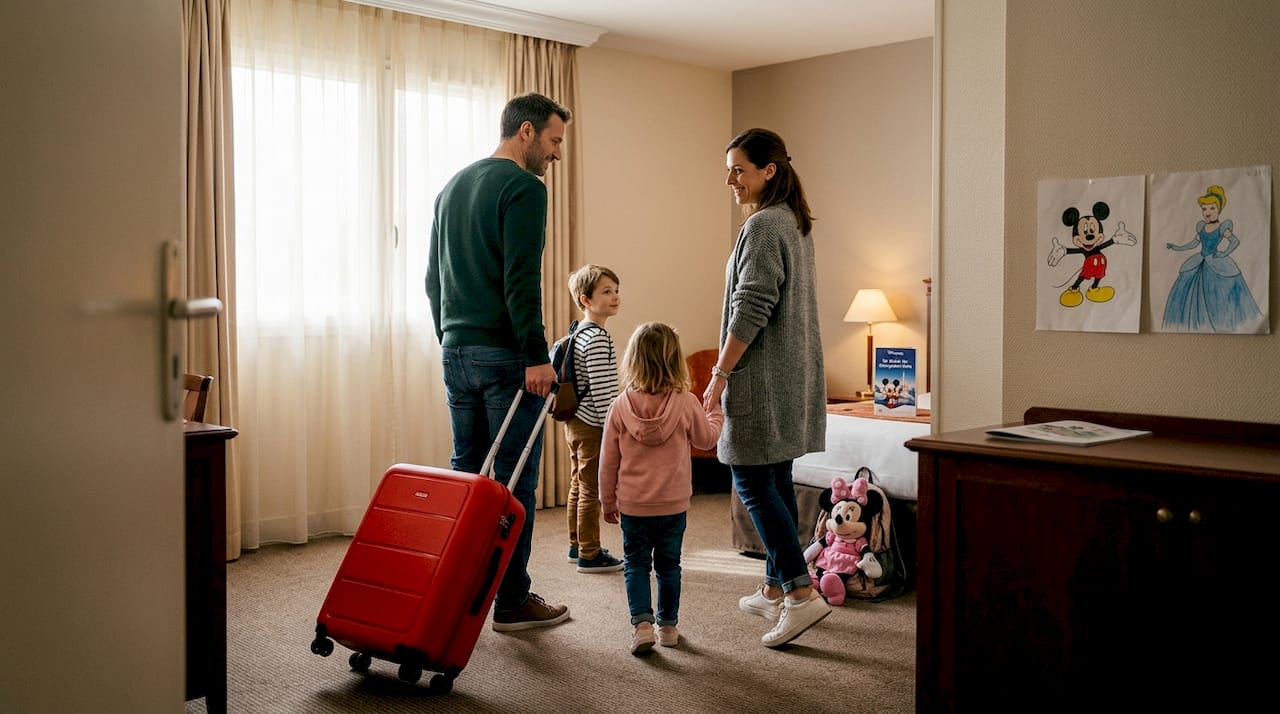 Hotelupgrade Disneyland Paris: Schritt-für-Schritt für Familien