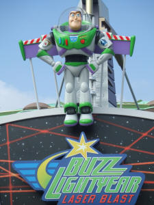 Buzz Lightyear Laser Blast in Disneyland Paris