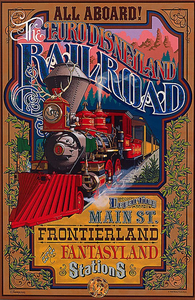 Disney Railroad im Disneyland Park