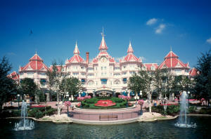 Disneyland Hotel Aussenansicht Foto